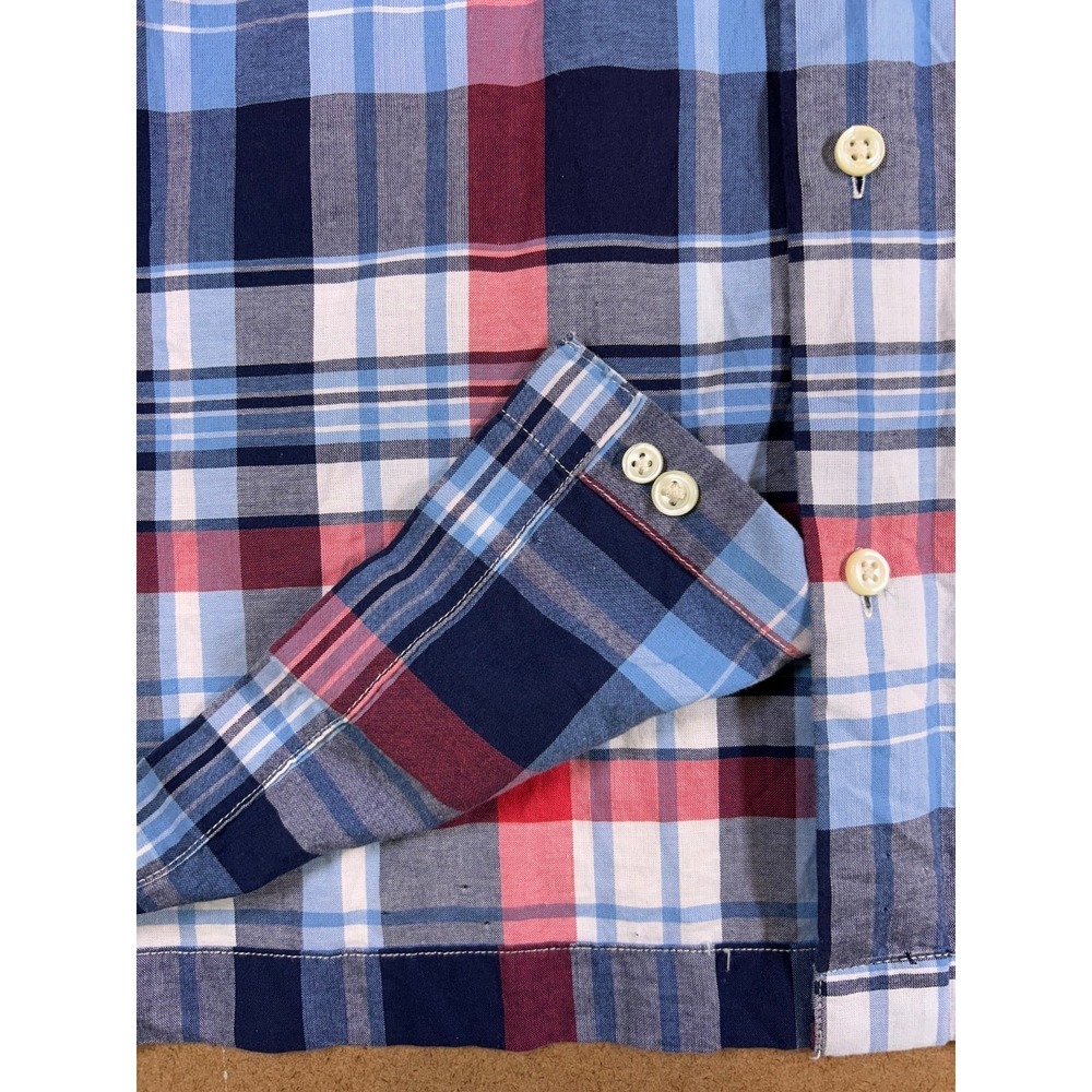 Polo Ralph Lauren Short Sleeve Button Down Plaid Shirt Boys/Youth XL (18-24) - Picture 4 of 11